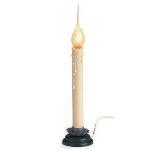Country Candle Lamp - Electric - Flicker Bulb - 7.5 inches
